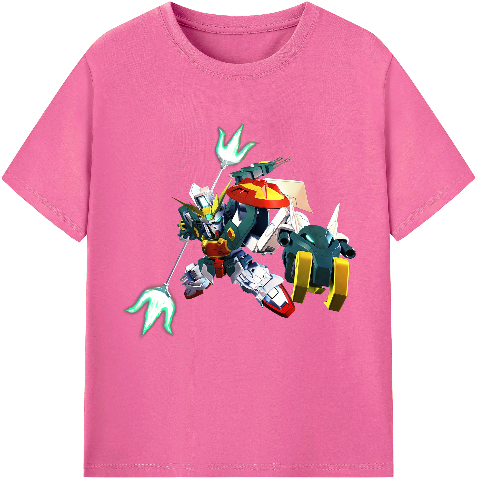 （画像用） 機動戦士ガンダム Mobile Suit Gundam レディースカジュアルプリントTシャツ（綿100％）